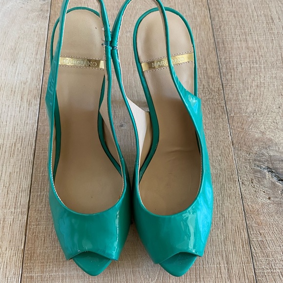 Marciano Teal Heels - Picture 2 of 7